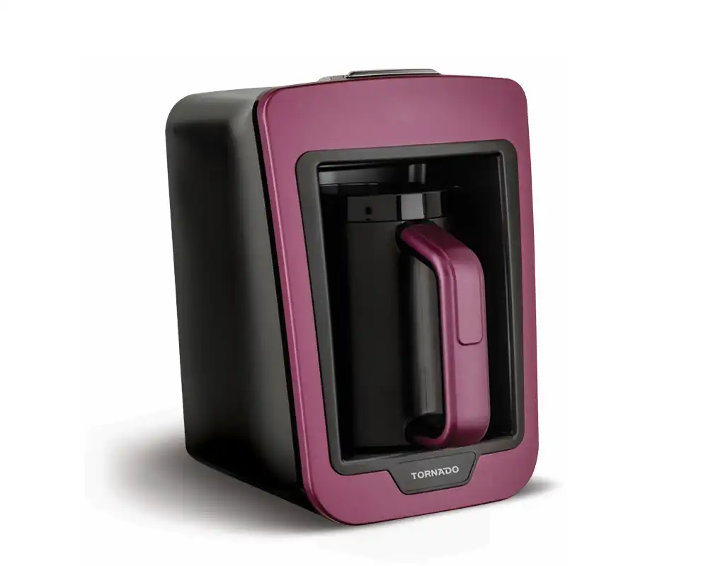 Tornado Automatic Coffee Maker, 330 ML, 735 Watt, Violet / Black - TCME-100 V