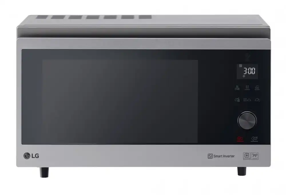 LG Digital Microwave With Grill, 39 Liter, 1100 Watt,  Silver - MJ3965ACS