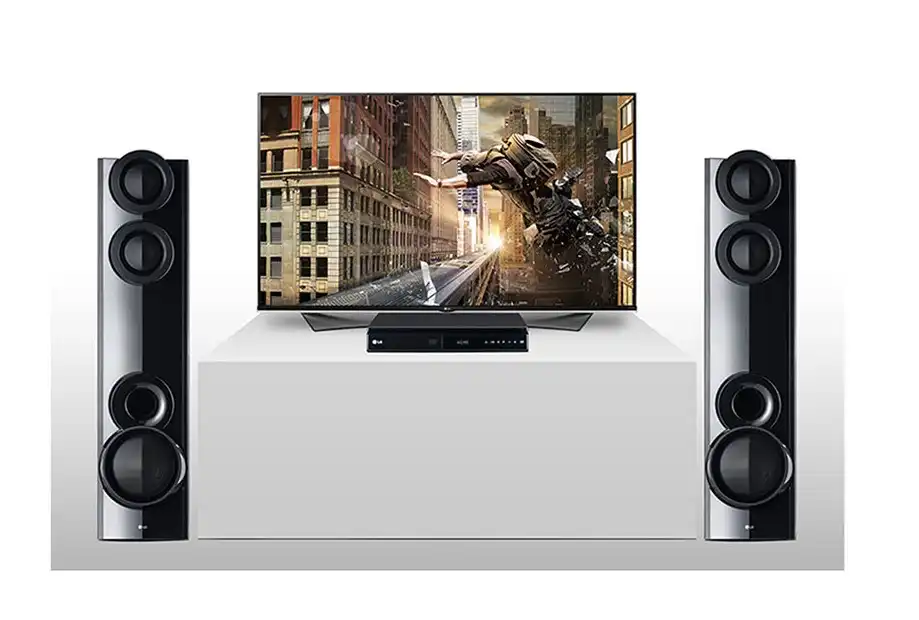 LG DVD Home Theater System, 2 Units, Black - LHD677 DVD