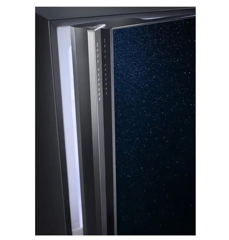 SHARP Refrigerator Inverter Digital, No Frost, 538 Liter, Black - SJ-GV69G-BK