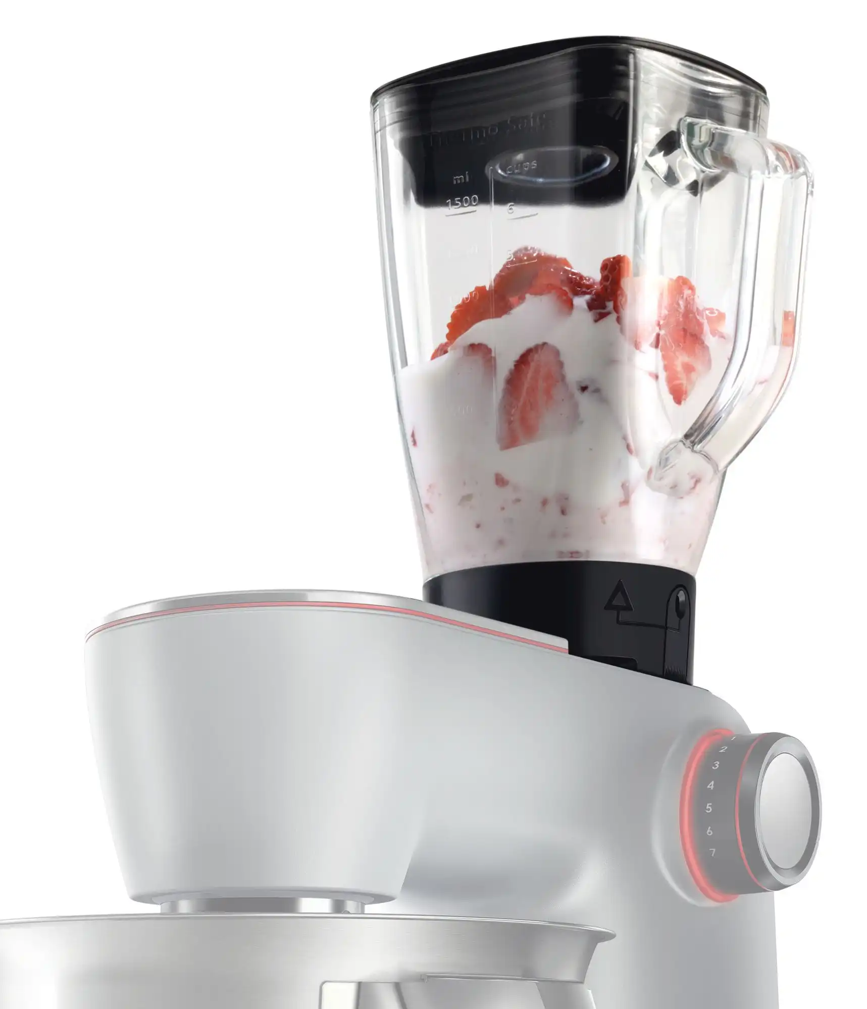 Bosch Optimum Kitchen machine, 5.5 Liters, 1500 Watt, Silver - MUM9YX5S12
