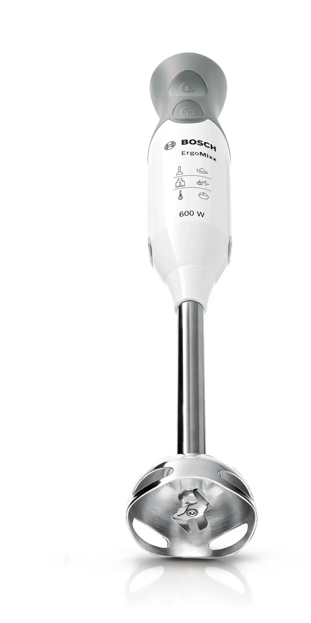 Bosch ErgoMixx Hand Blender, 600 Watt, White - MSM66155