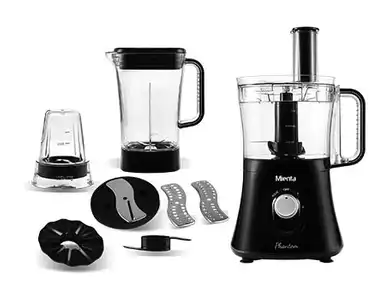 Mienta Food Processor, 800 Watt, black - FP141022B