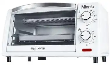 ميانتا فرن كهرباء ميني ، 9 لتر، 800 واط، ابيض - OV30618A