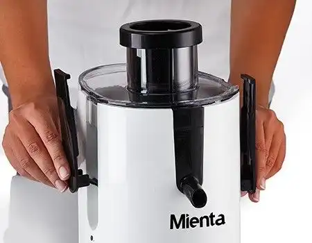 Mienta Juice Extractor, 400 Watt, White - JE29222A