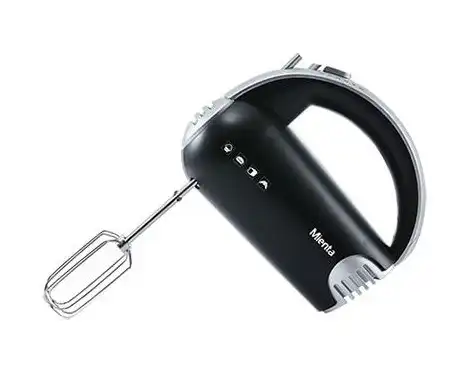 Mienta Hand Mixer, 300 Watt, Black - HM13429A