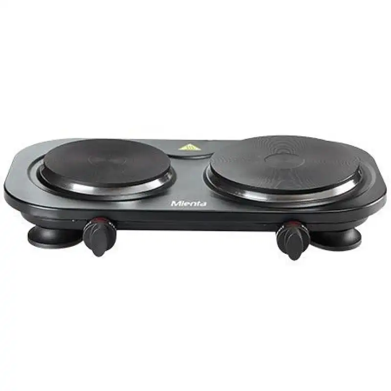 Mienta Duetto Hot Plates, 2 Burners, 2500 Watt - HP41225A