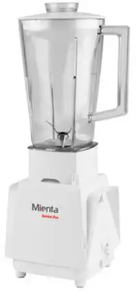 Mienta Blender With Grinder And Mill, 1Liter, 400 Watt, White - BL-242