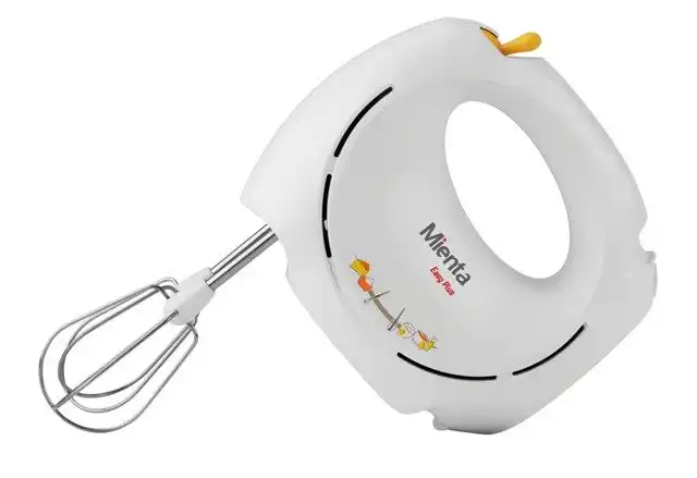 Mienta Essential Hand Mixer, 200 Watt, White - BT-BM1