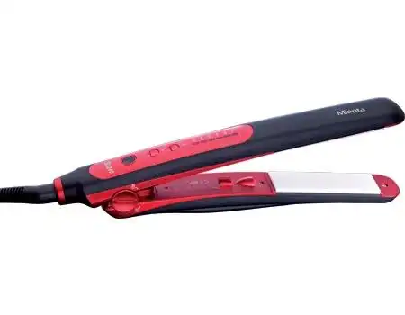 Mienta Suave Ceramic Hair Straightener, Red Black - HS24106A