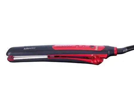 Mienta Suave Ceramic Hair Straightener, Red Black - HS24106A