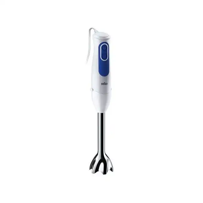 Braun MultiQuick 3 Hand Blender, 700 Watt, White / Blue - MQ3045 Aperitive