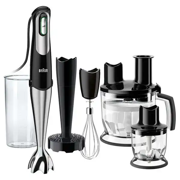 Braun MultiQuick 7 Hand Blender, 750 Watt, Black - MQ787 Gourmet