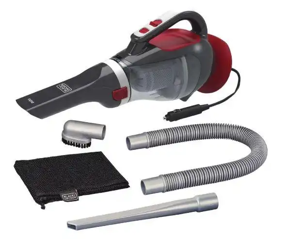 BLACK & DECKER Handheld Vacuum Cleaner, 12.5 Watt, Gray - NV1210AV