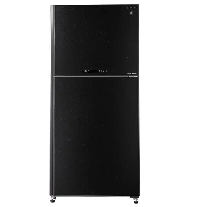 SHARP Refrigerator Inverter Digital, No Frost, 538 Liter, Black - SJ-GV69G-BK