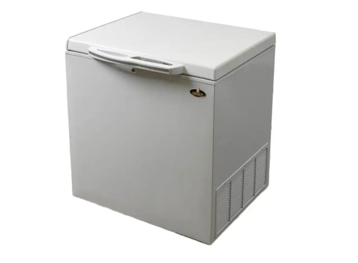 Kiriazi Freestanding Chest Freezer, Defrost, 178 Liter, White - KH185 CF