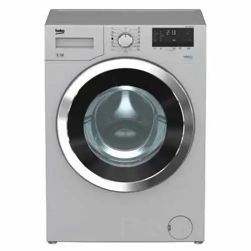Beko Front Loading Washing Machine, 8 Kg, Silver - WTV 8612 XMC