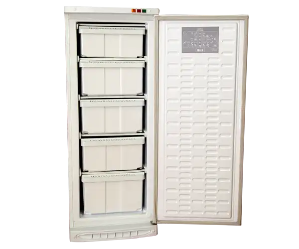 ديب فريزر راسي ديفروست الاسكا، 4 درج، سعة 184 لتر -  بني184L Brown 4 drawer