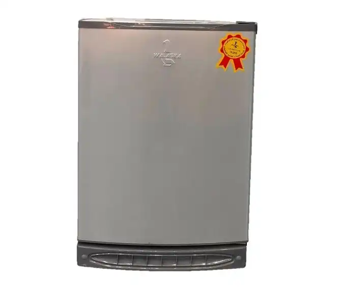 Aِlaska Freestanding Upright Freezer, Defrost, 3 Drawers, 135 Liters - 135L Stainless steel 3 drawer
