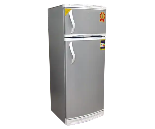 Alaska Freestanding Refrigerator, Defrost, 2 Doors, 295 liter, Silver - KSD 29