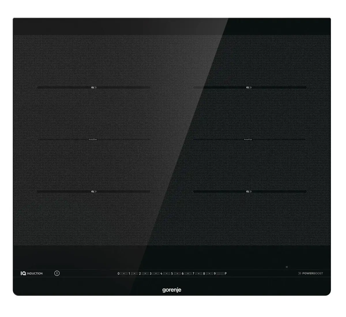 Gorenje Induction Built-In Electric Hob, 4 Burners, 60 cm, Black Glass - IS646BG