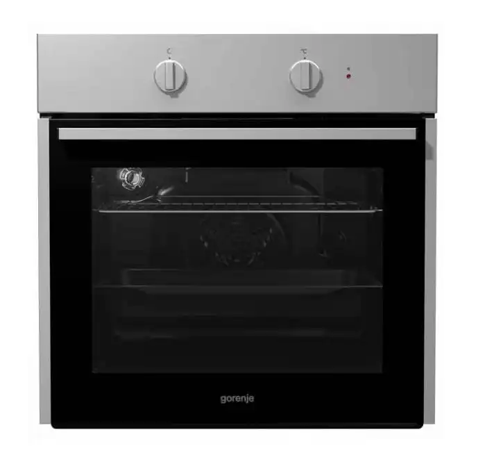 Gorenje Built-In Electric Oven With Grill, 67 Liters, 60 cm, Black / Silver - BO615E01XK