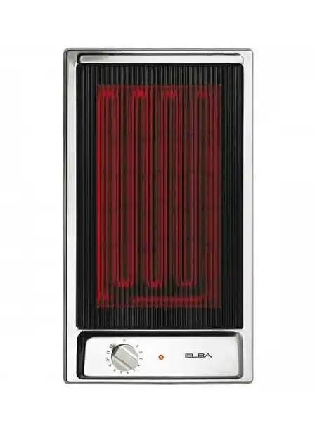 Elba Built in Ceramic Grill, 30 cm, Stainless steel - E30-800X