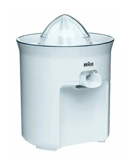 Braun Tribute Collection Citrus Juicer, 60 Watt, White - CJ3050