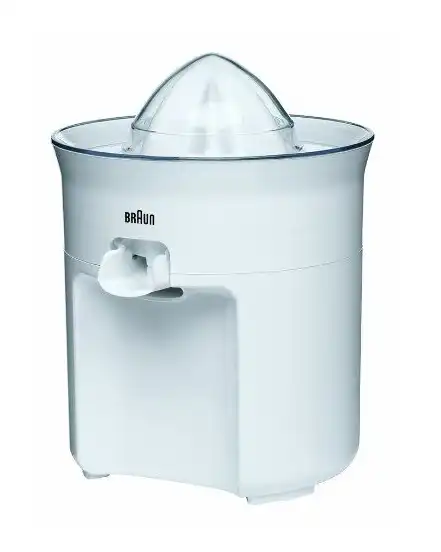 Braun Tribute Collection Citrus Juicer, 60 Watt, White - CJ3050