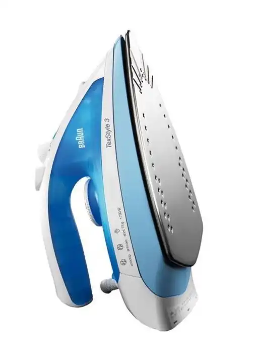 براون مكواة بخار ، 2000 واط، ابيض / ازرق - TS 340 C