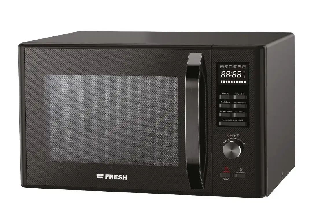 Fresh Convection Digital Microwave, 28 Liter, 1000 Watt, Silver - FMW-28KCOB-SB