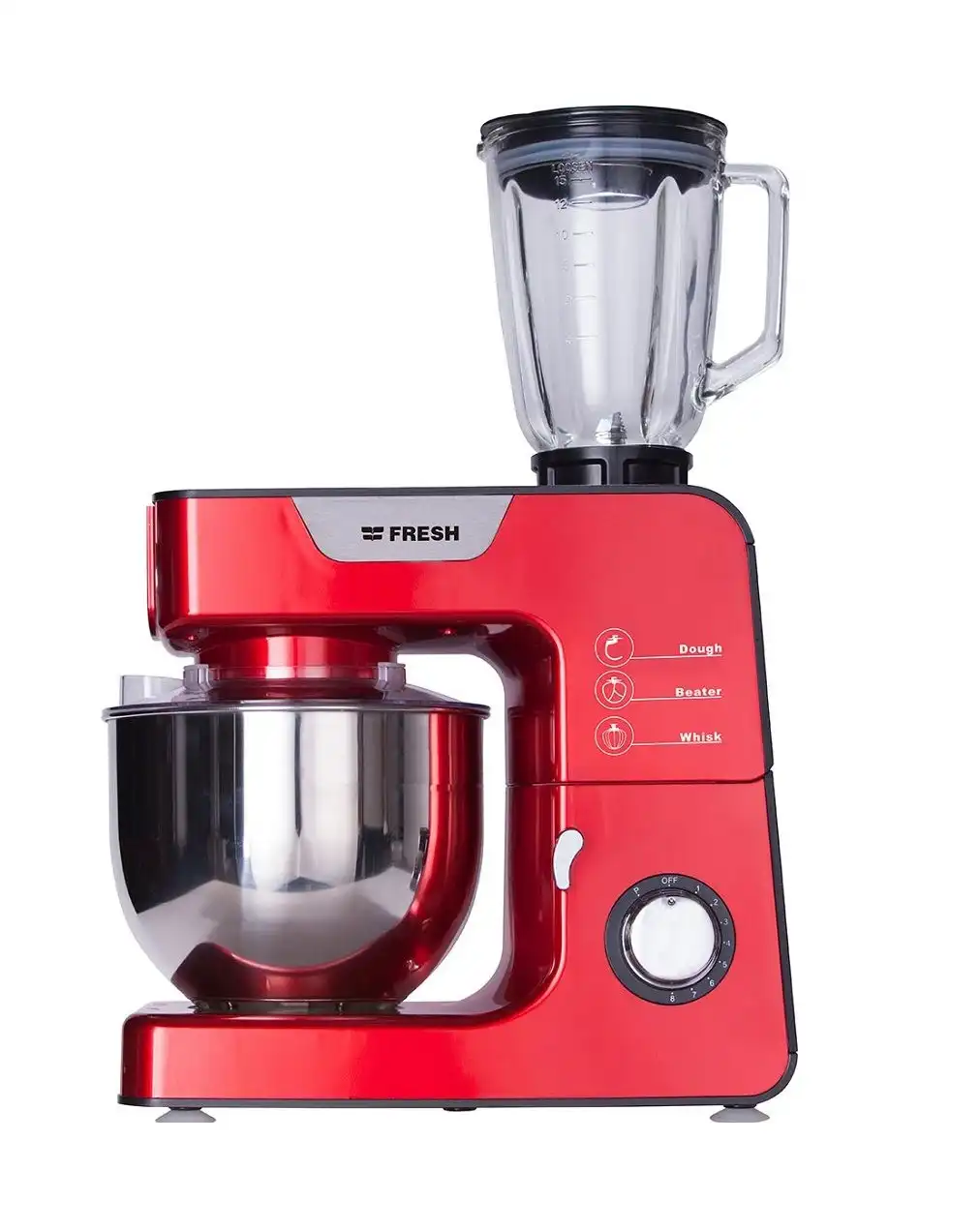 فريش عجان ، 1000 واط، سعة 4.5 لتر، أحمر - FM106D red