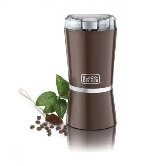 BLACK & DECKER Coffee Grinder, 150 Watt, Brown - CBM4