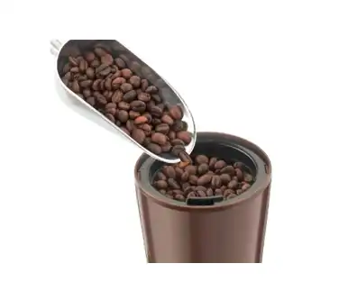 BLACK & DECKER Coffee Grinder, 150 Watt, Brown - CBM4