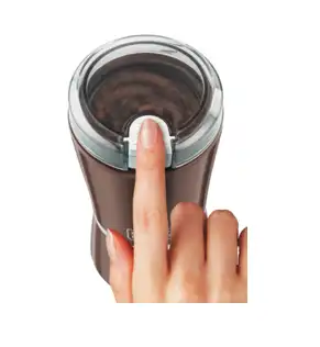 BLACK & DECKER Coffee Grinder, 150 Watt, Brown - CBM4