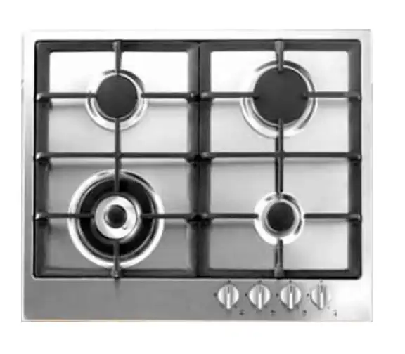 THOMSON Built in Gas Cooker, 4 Burners, 60 cm, Stainless Steel - TH6G3W1VC/S