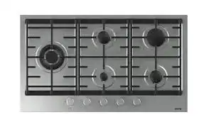 Gorenje Built-In Gas Hob, 5 Burners, 90 cm, Stainless Steel - GW961UX