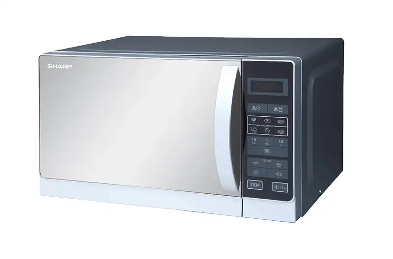 شارب ميكروويف ، سعة 20 لتر ، 800 واط، فضى - R-20MR(S)
