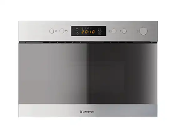 ARISTON BUILT IN MICROWAVE 60 CM 22 LITER WITH GRILL MN 313 IX A
