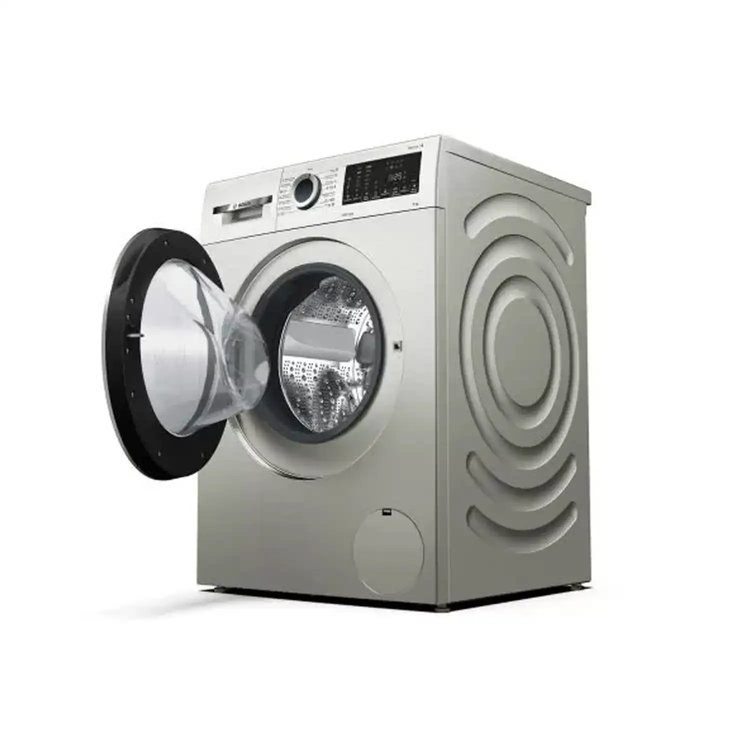 BOSCH WASHING MACHINE 9 KG, 1400 RPM, INOX - WGA144XVEG