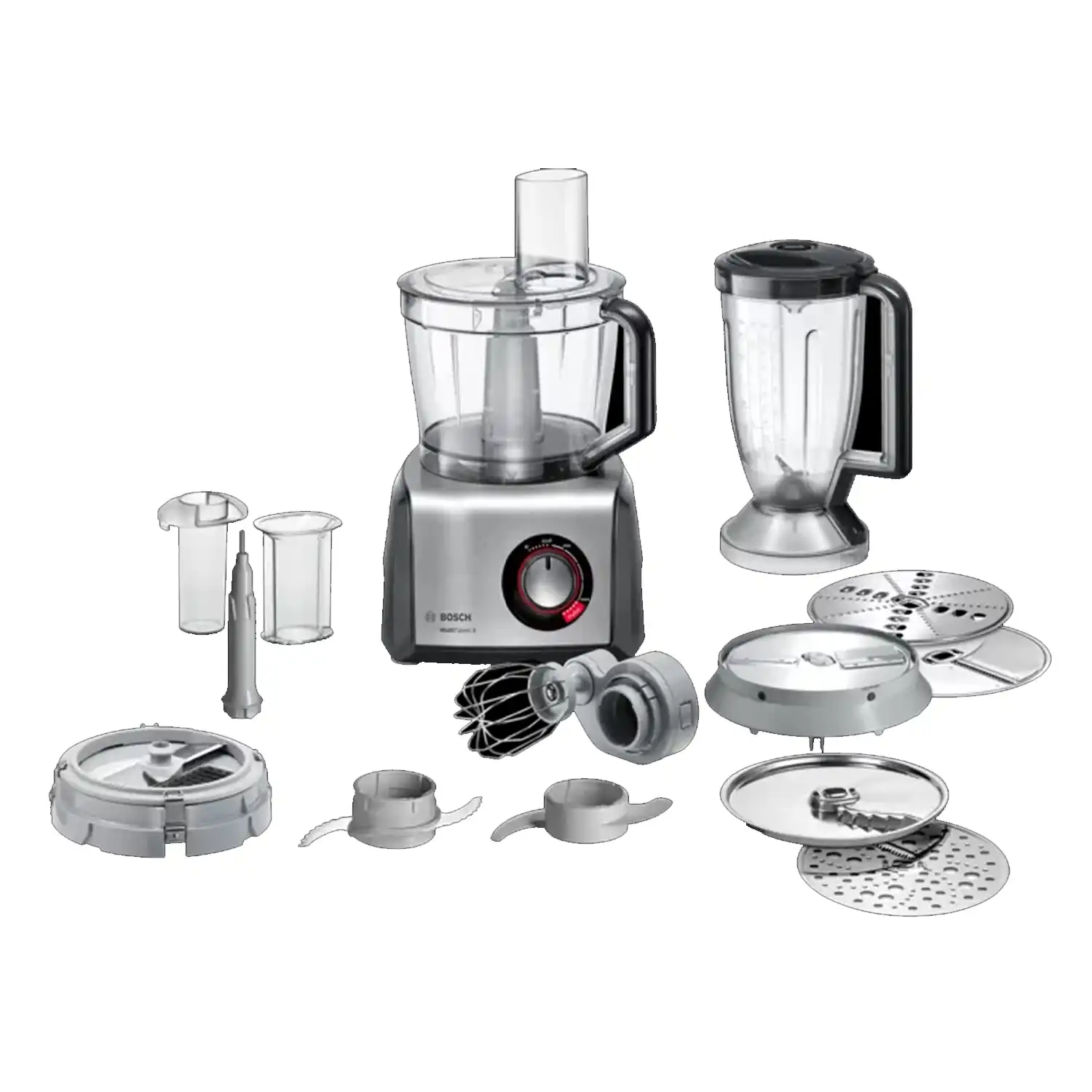 Bosch MultiTalent 8 Kitchen Machine, 1250 Watt, Black - MC812M865