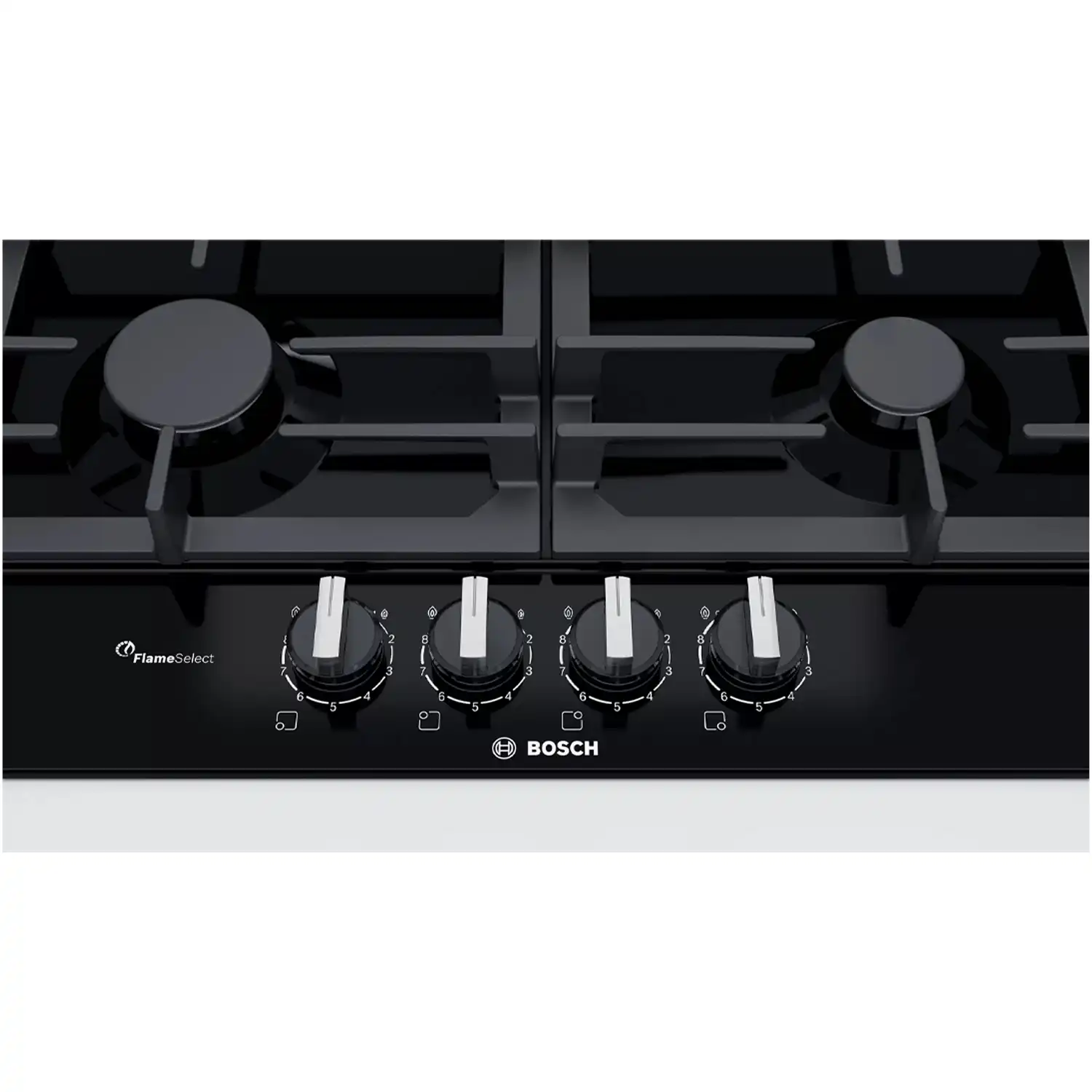BOSCH Serie 6 Gas hob, 60 cm, Black - PCP6A6B90