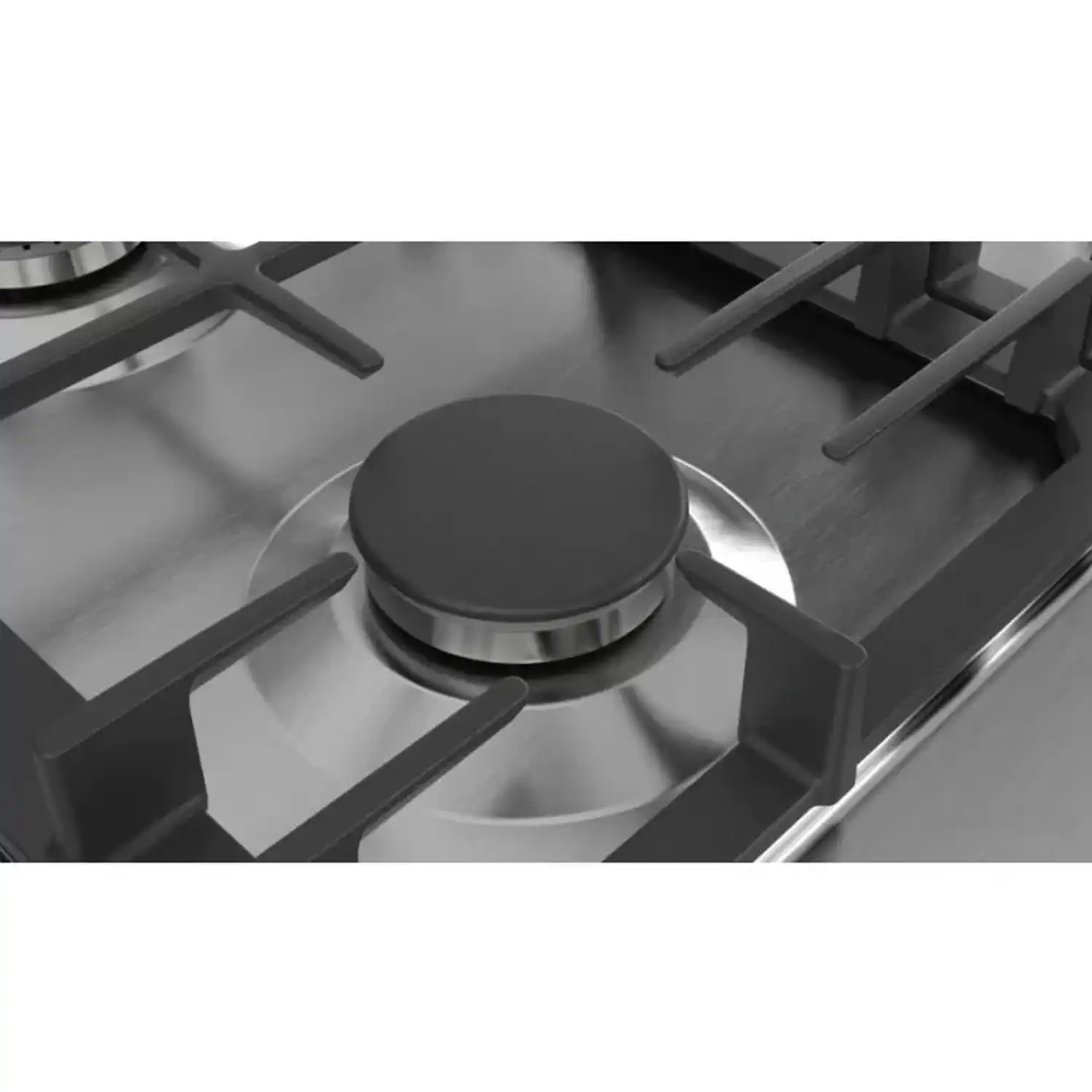 Bosch Built-In Gas Hob 5 Burner, 90 cm, Stainless Steel - PCR9A5B90
