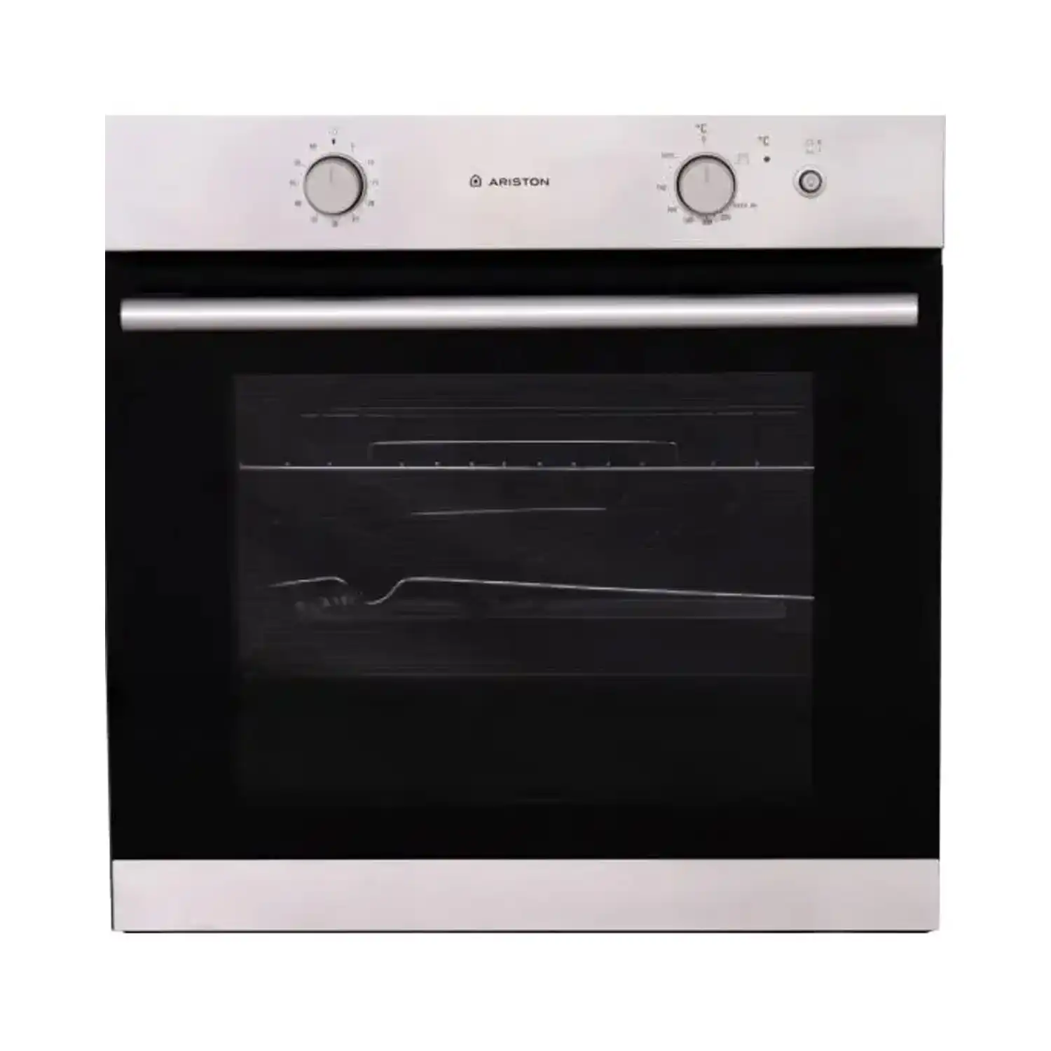 Ariston Built-In Gas Oven With Grill, 75 Liters, 60 cm, Silver- GA3 124 IX A1
