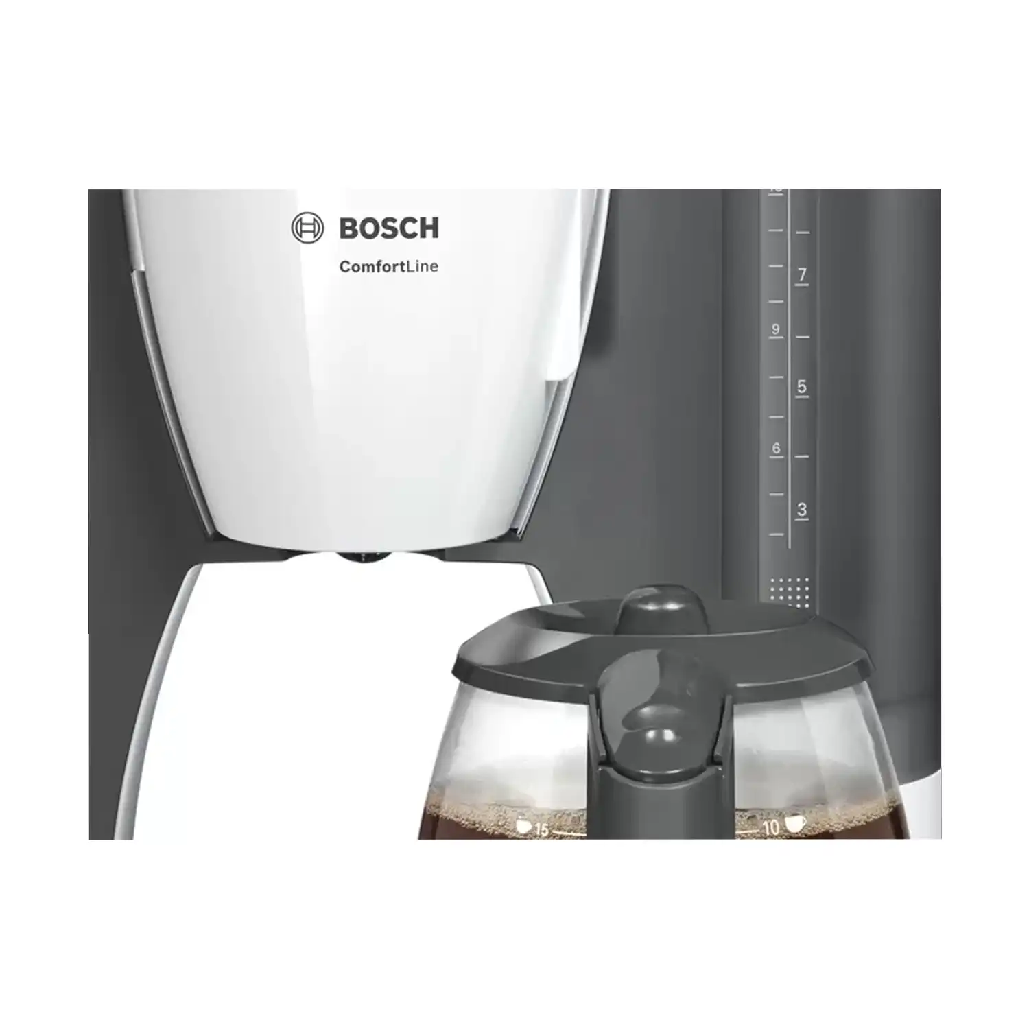 BOSCH COFFEE MACHINE, 1200 WATT,  WHITE - TKA6A041