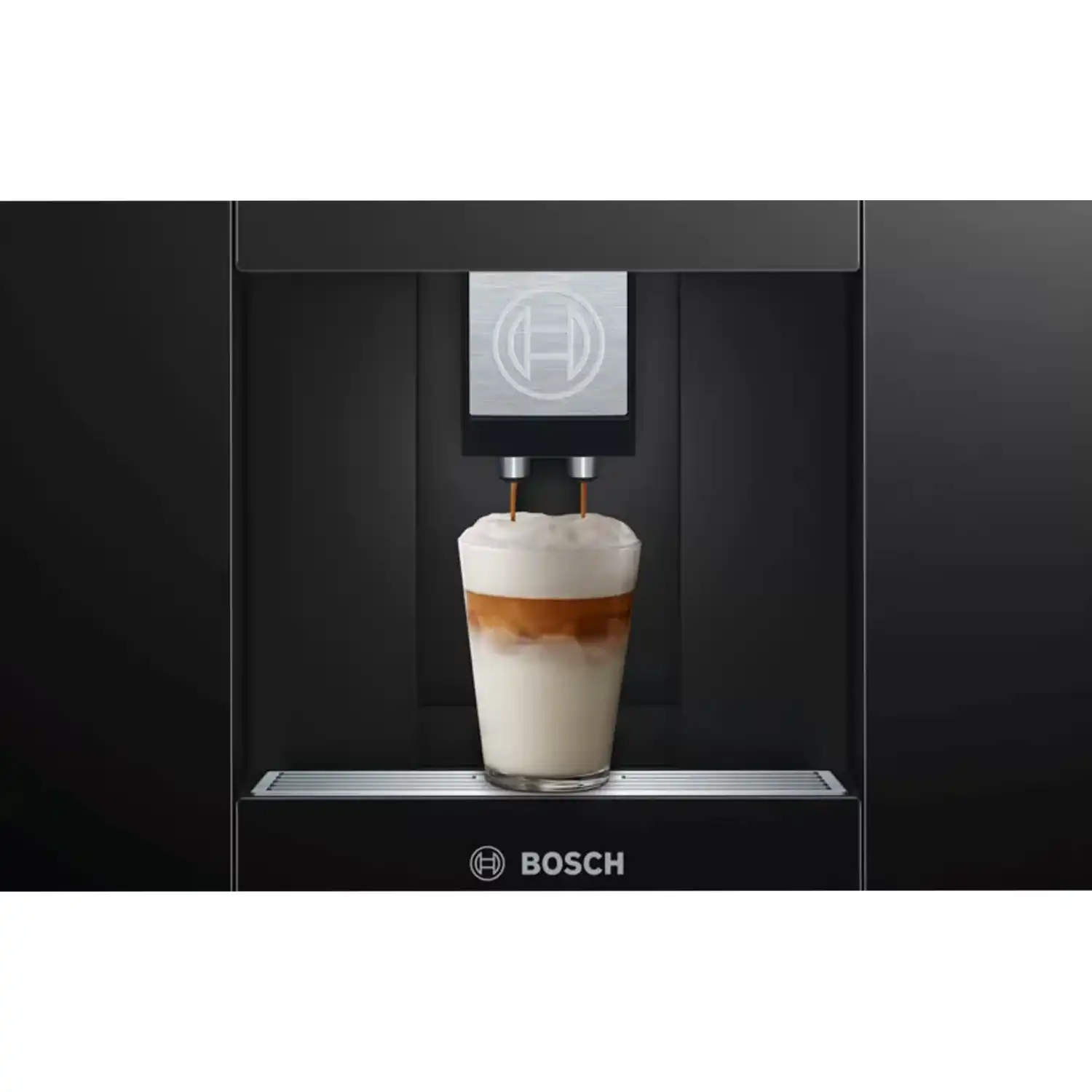 Bosch; Built-in coffee machine, 1600 watts, Black / Stainless - CTL636ES1