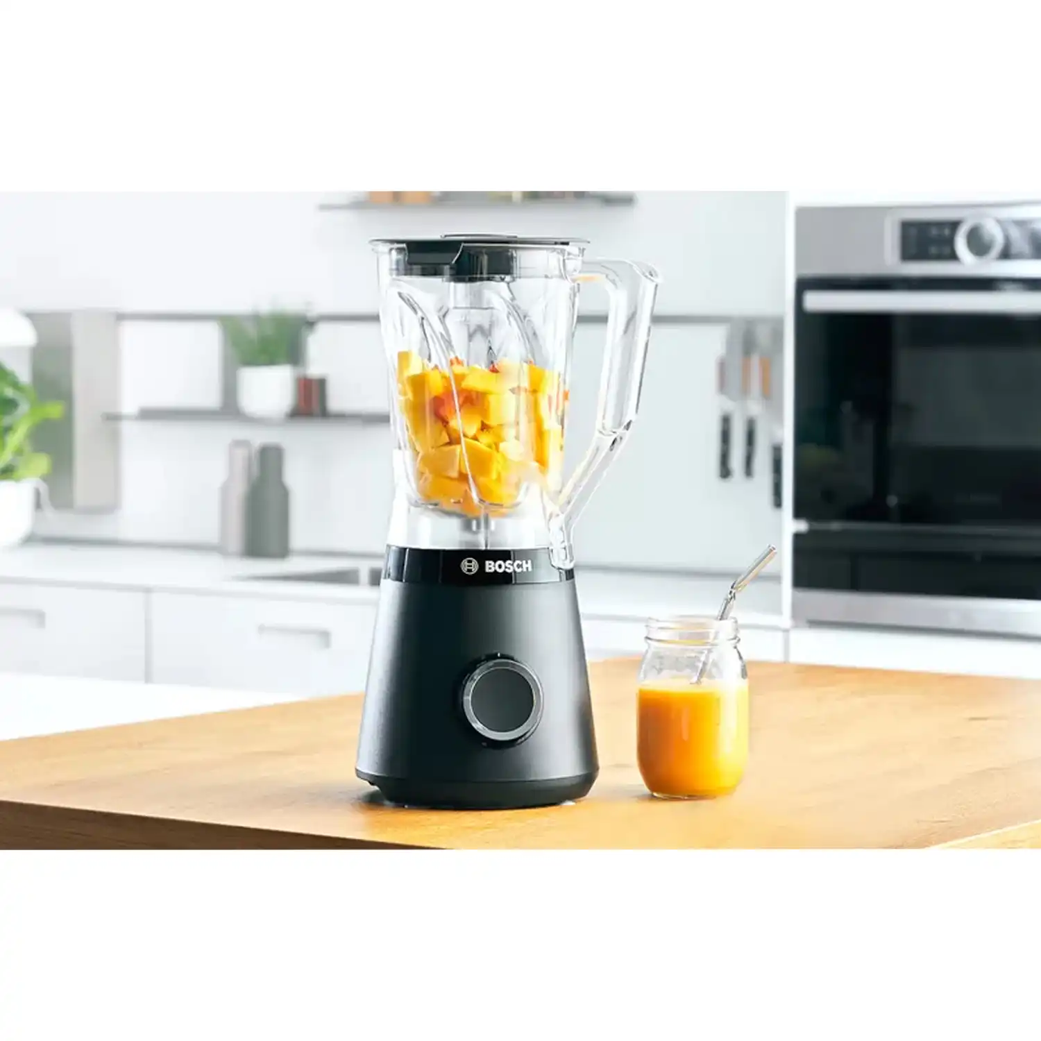 Bosch Blender Series 4 VitaPower, 1200 Watts - Black - MMB6141B