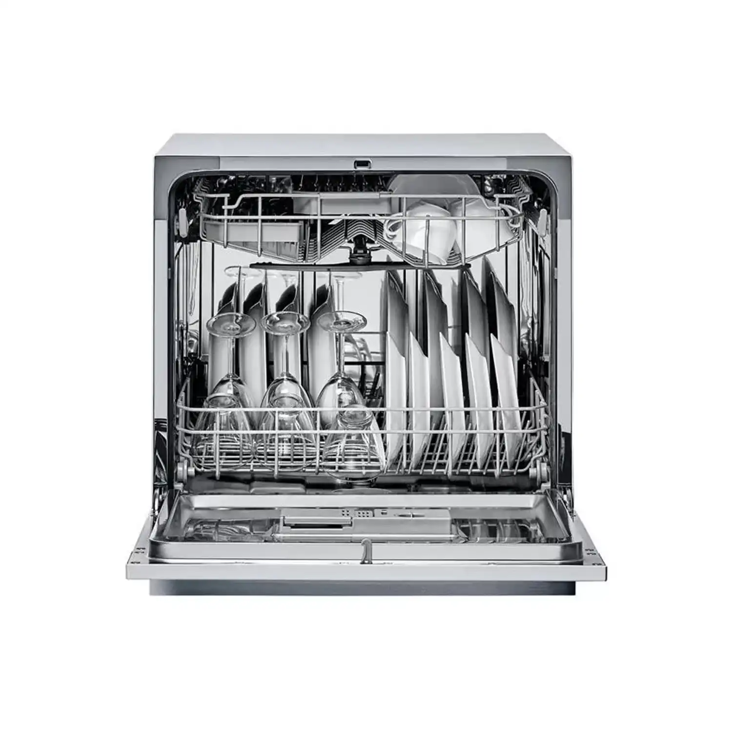 كلفنيتور غسالة أطباق 8 أفراد سيلفر KDW8-3802F Silver