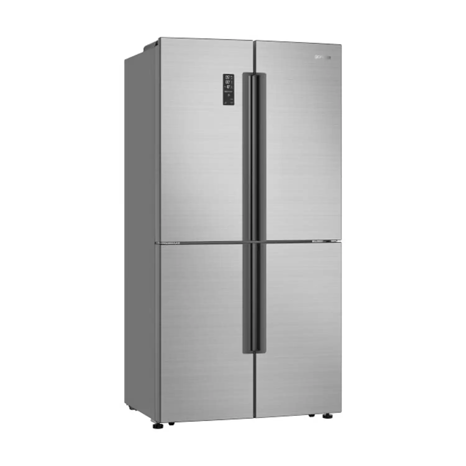 Gorenje Digital Refrigerator, No Forest , Inverter, 4 Doors, 619 Liter, Silver  – NRM9181UX