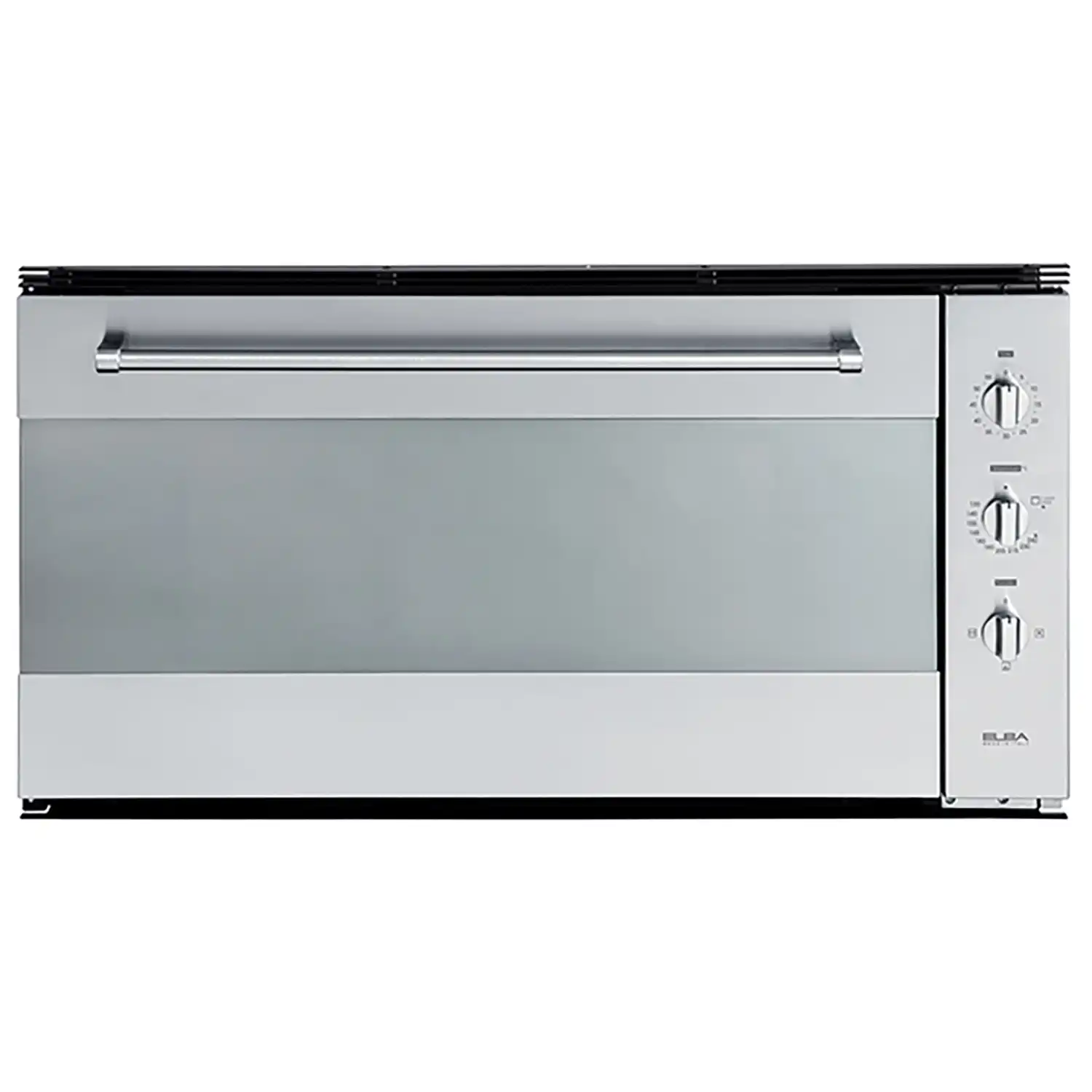 ELBA BUILT-IN GAS OVEN WITH GAS GRILL, 74L, 90 CM, Silver - E-109-52XN